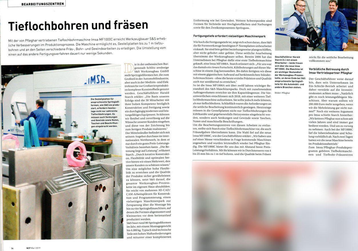 Tieflochbohren und Fräsen - NC Fertigung