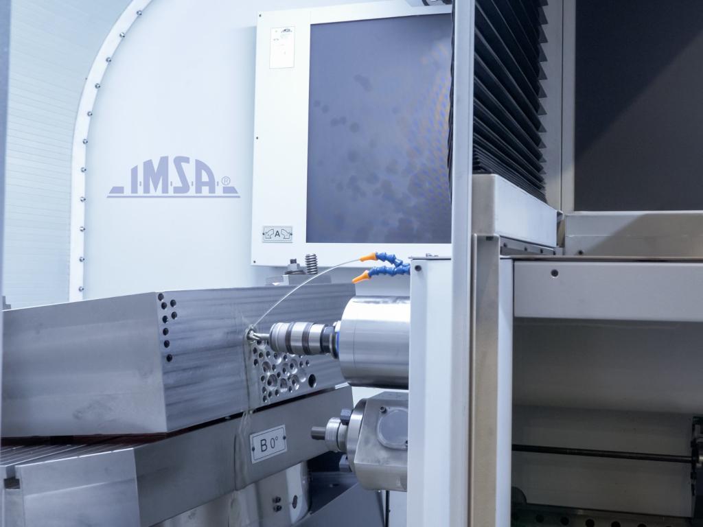 Rigid tapping - ISO40 Milling head on IMSA Gun Drilling machine MF1000-2C