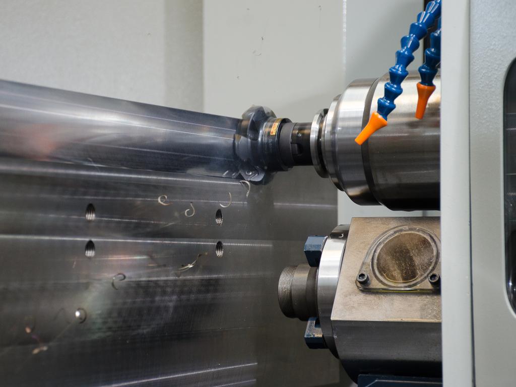 Face milling on IMSA Gundrill MF1000/2F