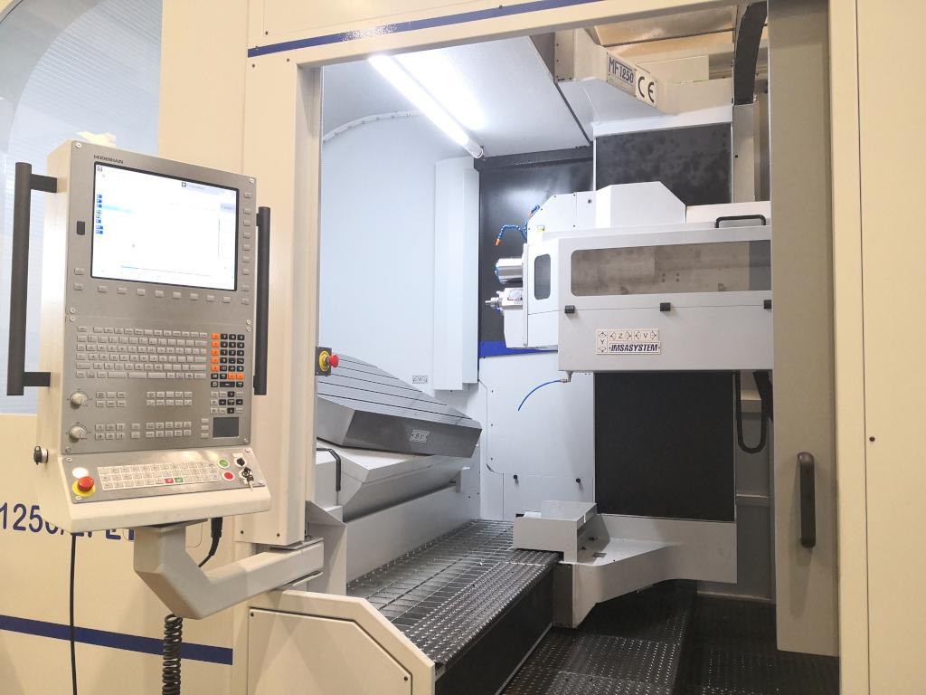 IMSA Gun drilling and milling machine MF1250/2FL - side view