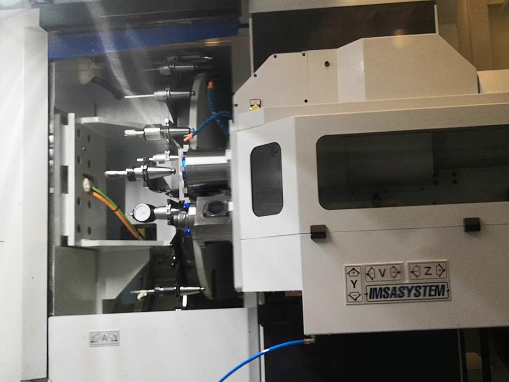 Automatic Tool Changer for auxiliary spindle - IMSA Gun Drill MF1250/2FL