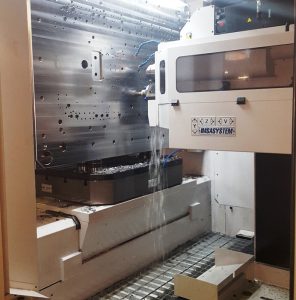 Deep hole drilling on IMSA machine MF1250/2FL in OMC STAMPI 