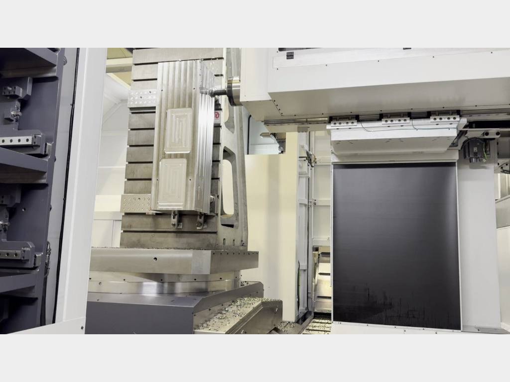 IMSA gun drilling machine MF1650/5P EVO - machining heavy duty face milling