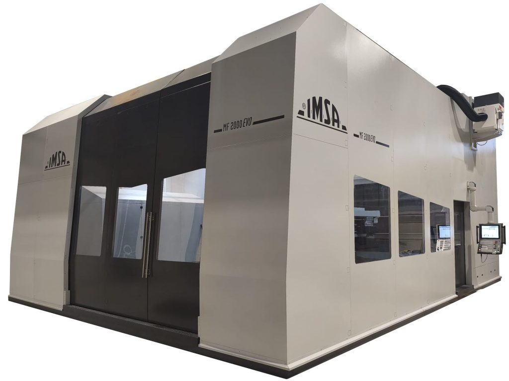 Centro di foratura profonda e fresatura IMSA MF2000EVO - vista esterna